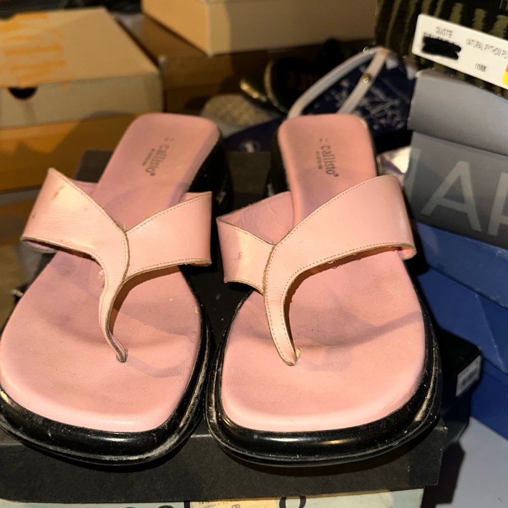 Mother’s Closet/ Callisto Pink sandals